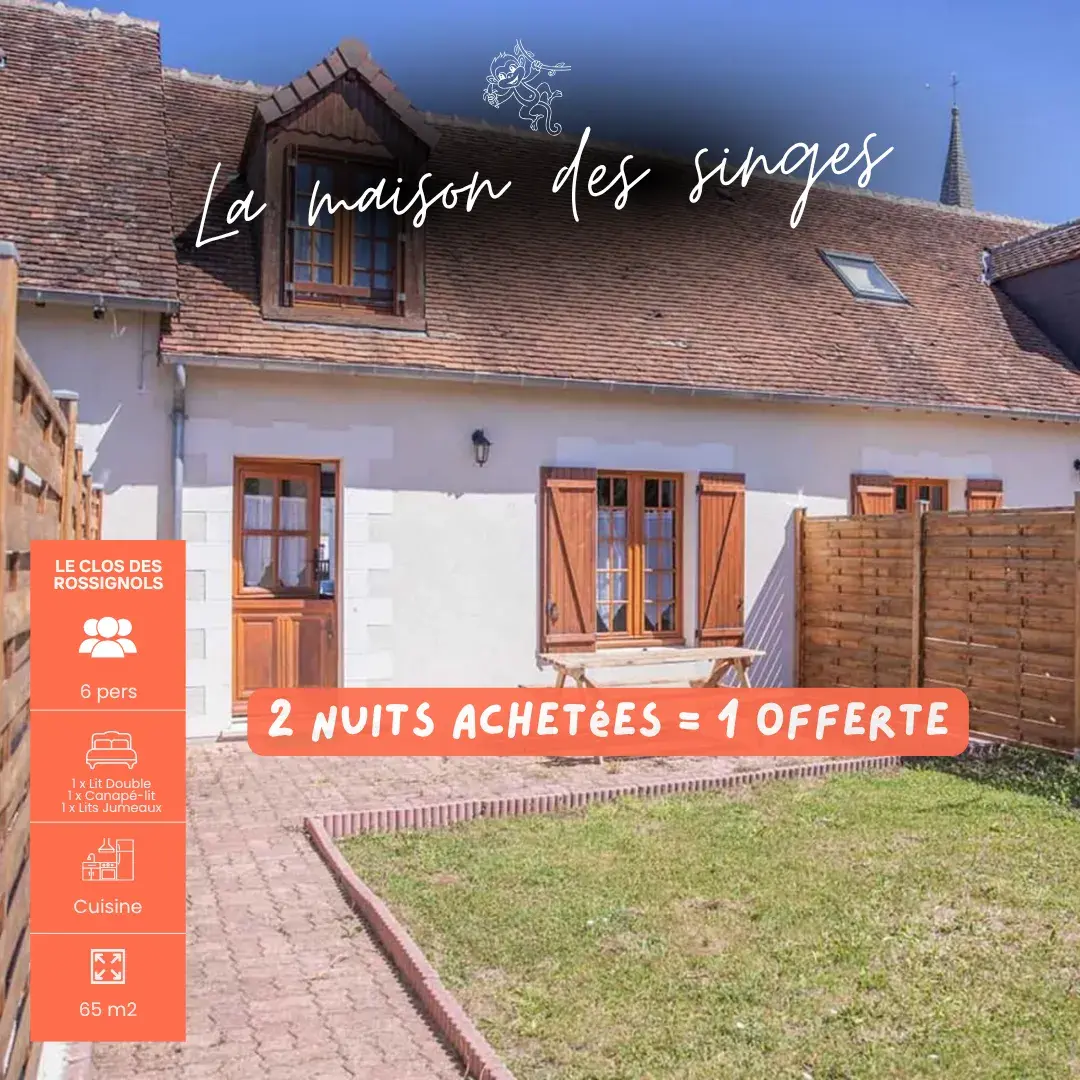Premier visuel du carrousel Gîte en Sologne
