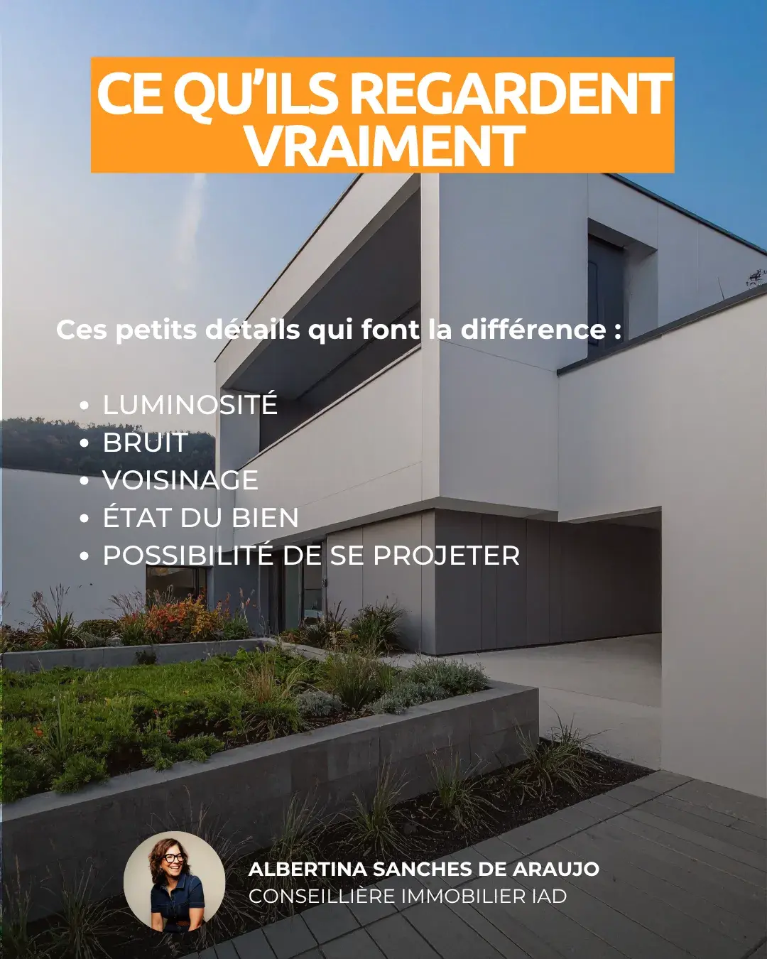 Slide 2 du second carrousel IAD Immobilier