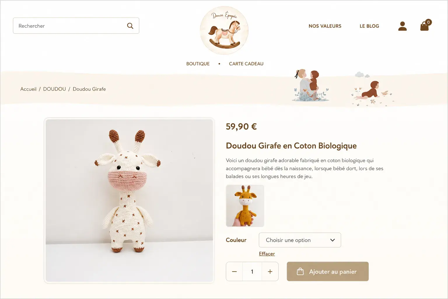 Aperçu de l’étude de cas Poney & Cie — rédaction de fiches produits