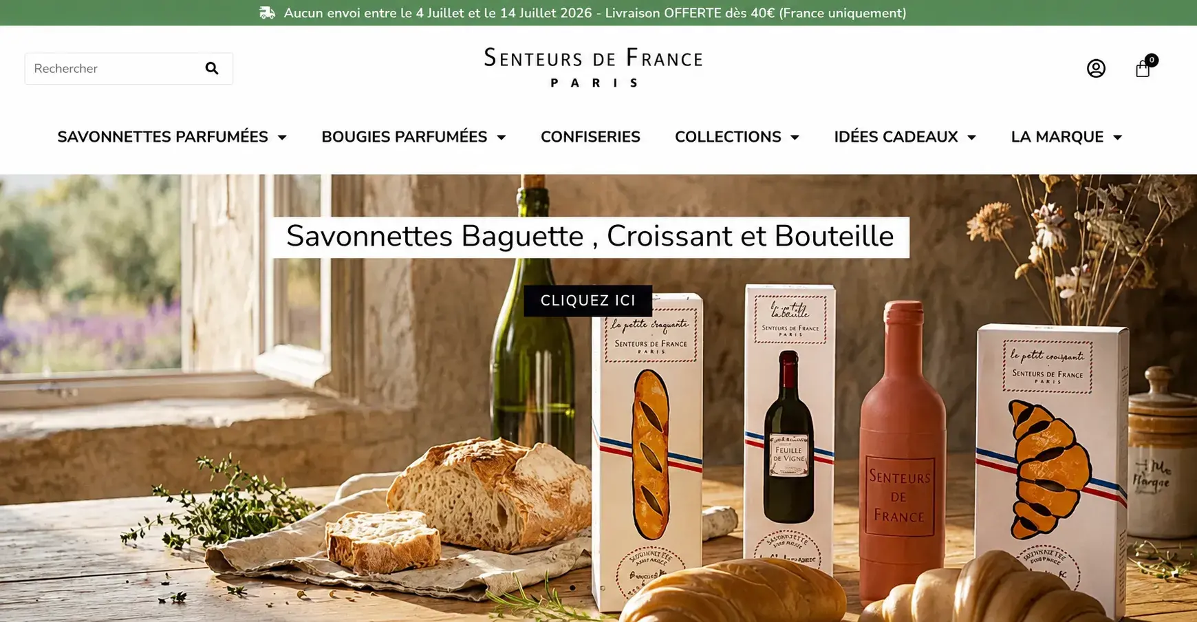 Étude de cas de rédaction d’article pour Senteurs de France
