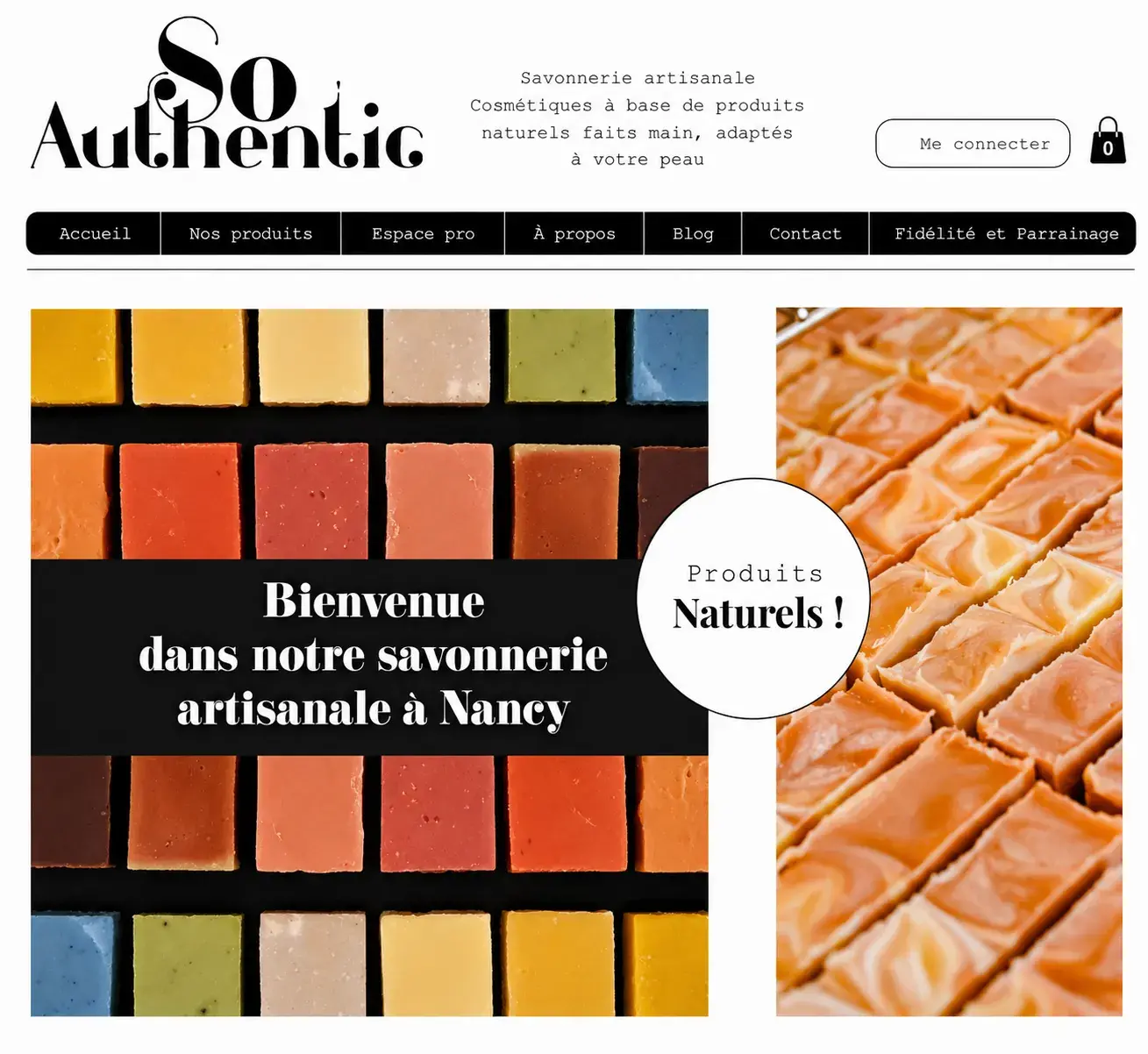 Aperçu du projet de copywriting So Authentic