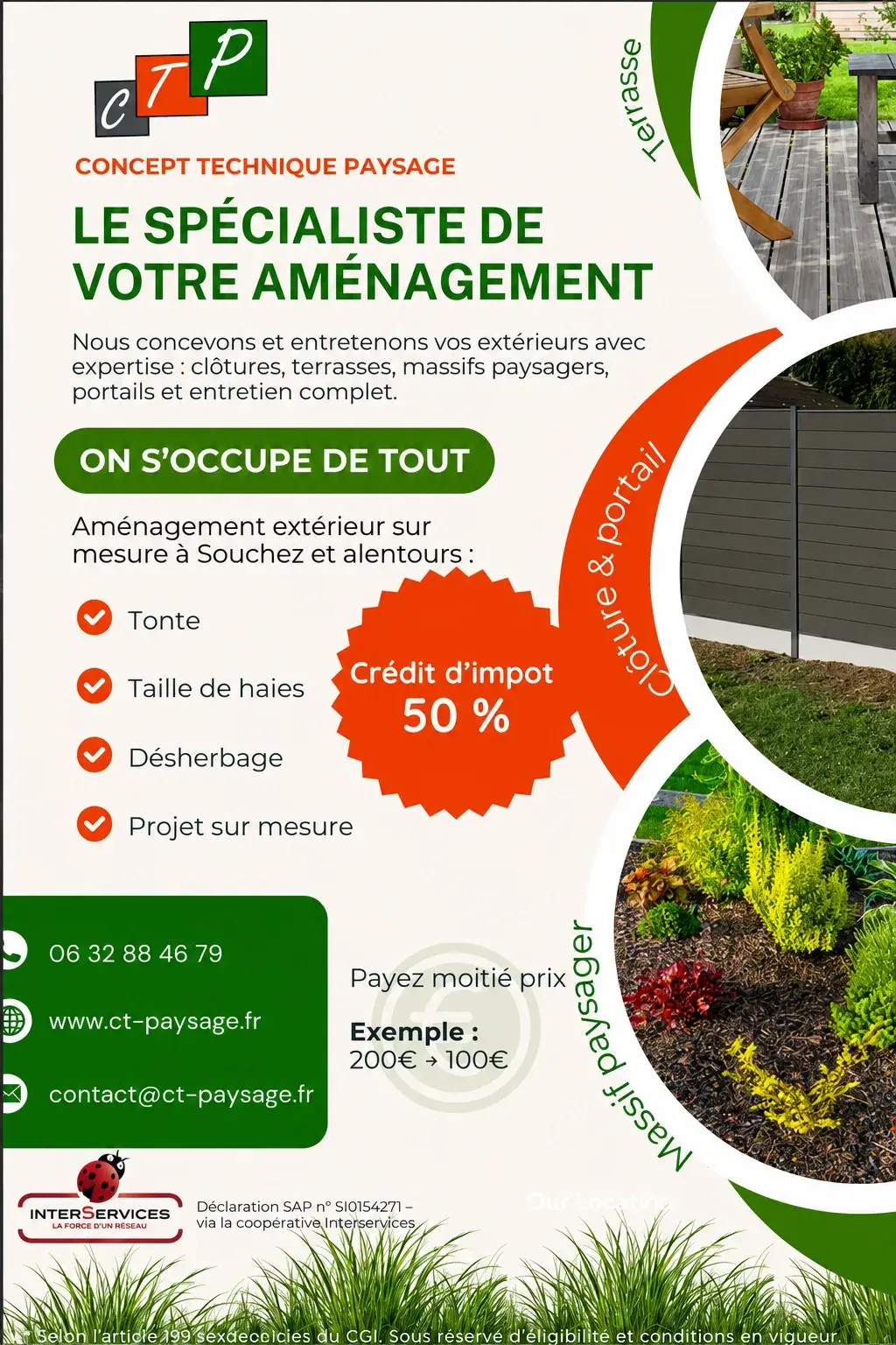 Deuxième flyer AD Travaux