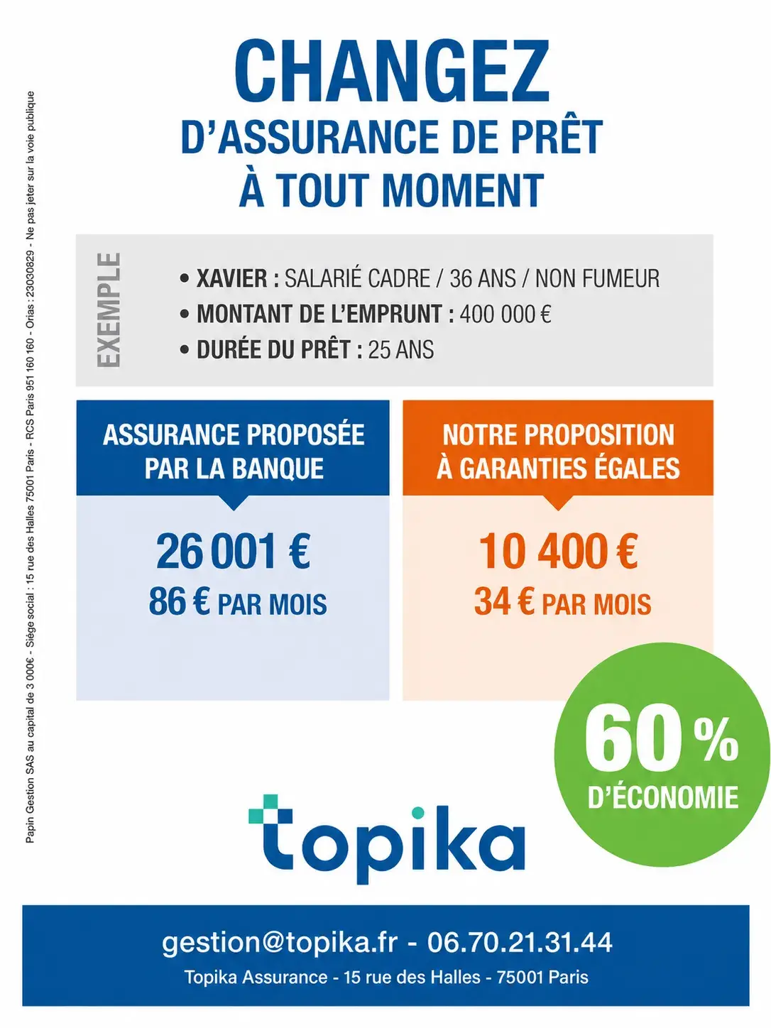 Flyer Topika avant refonte