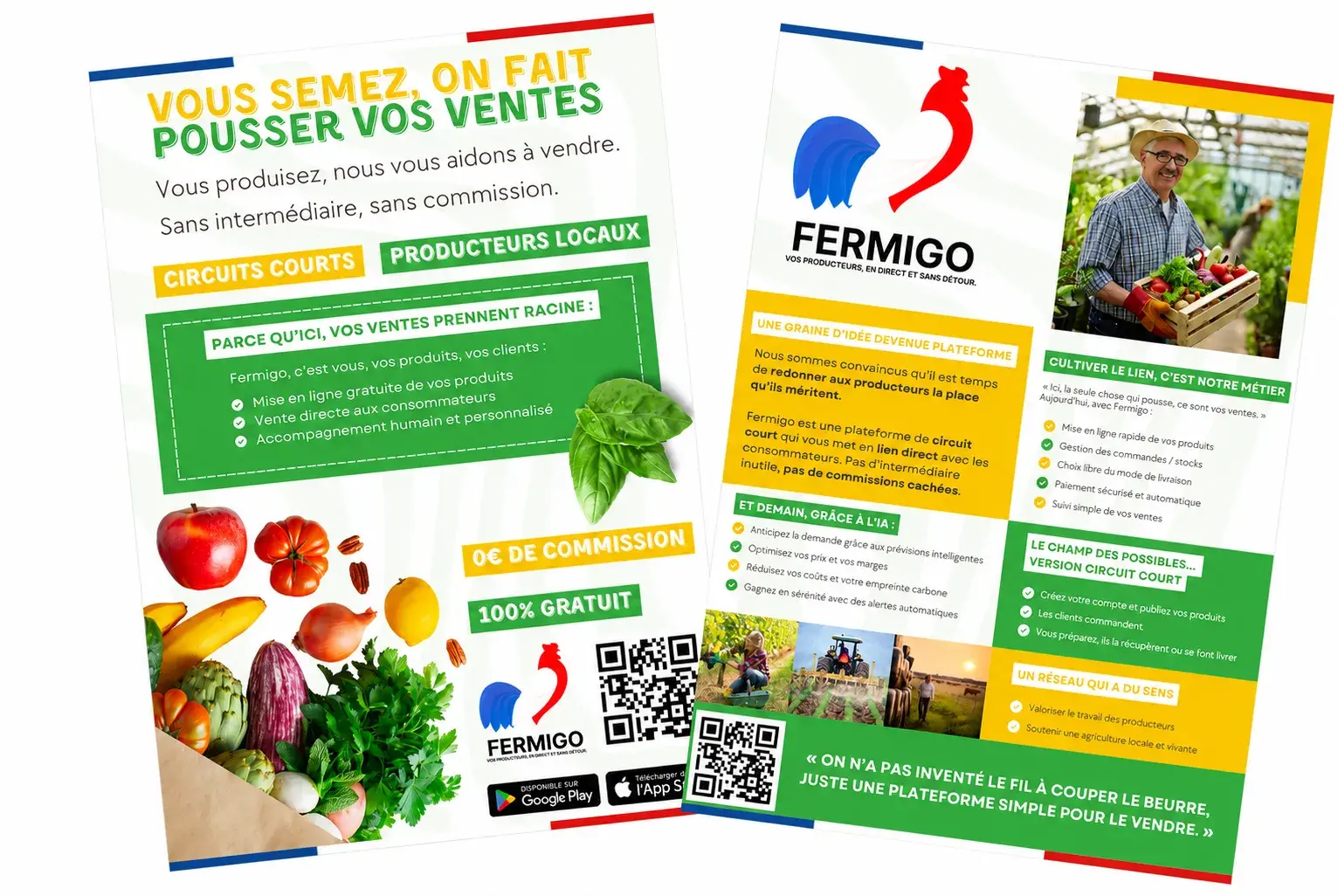 Création graphique pour Fermigo