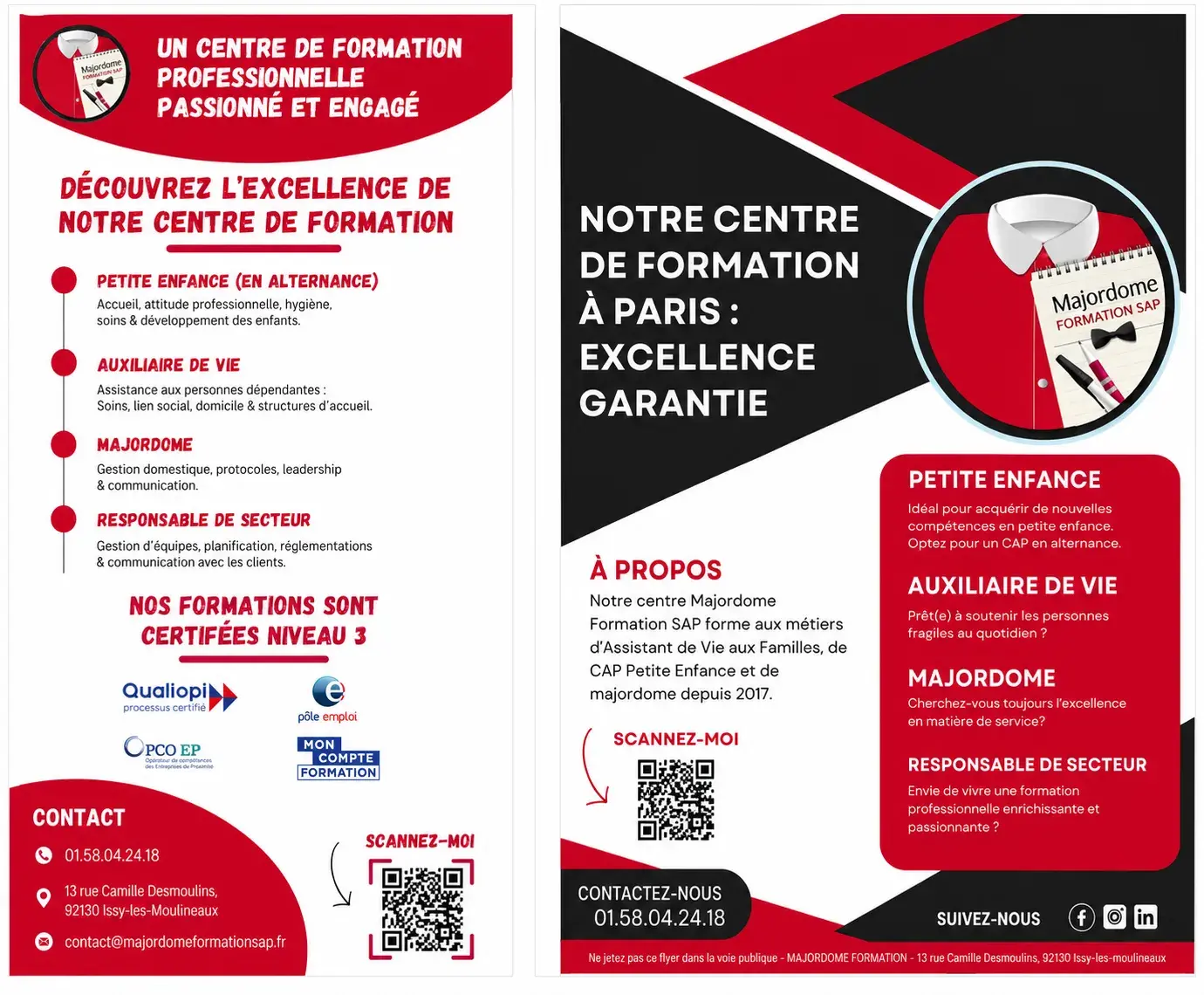 Création graphique pour Majordome