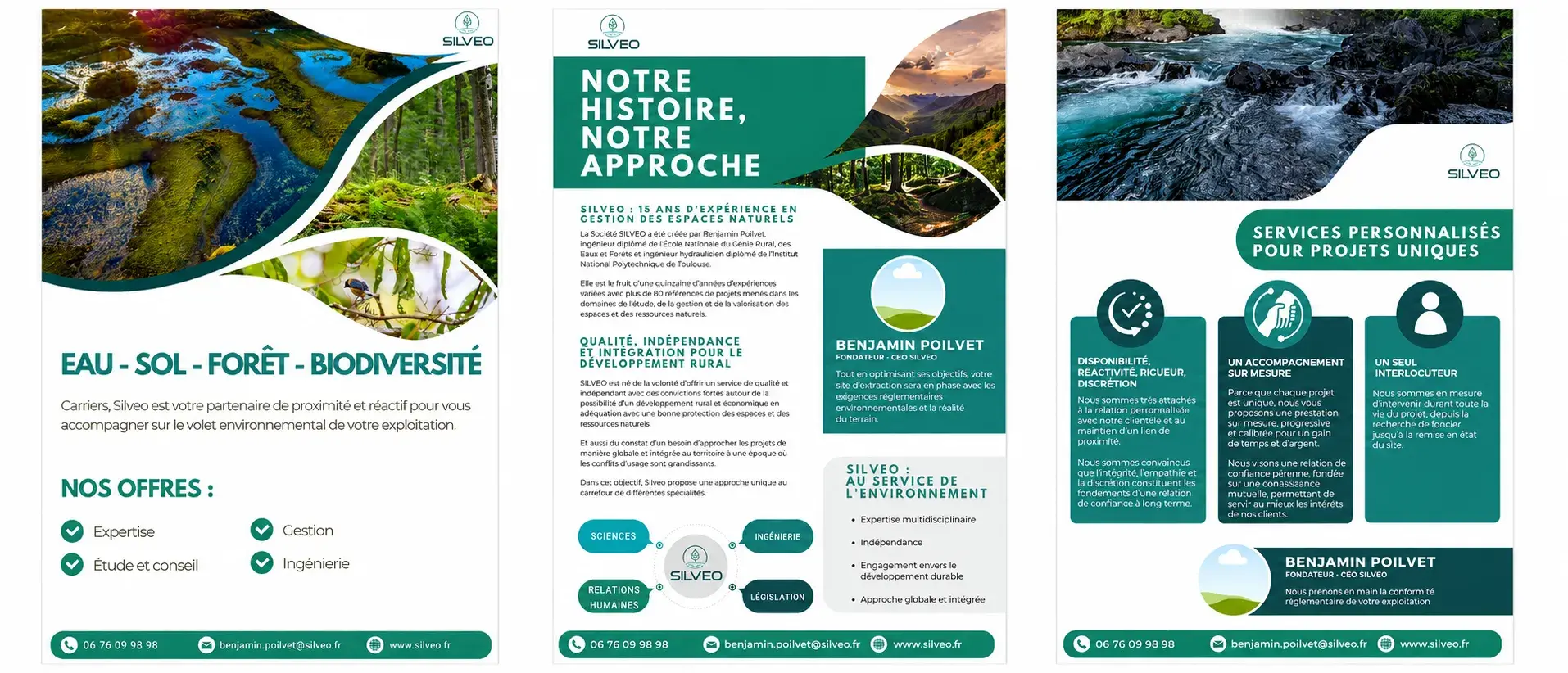 Création graphique pour Silveo