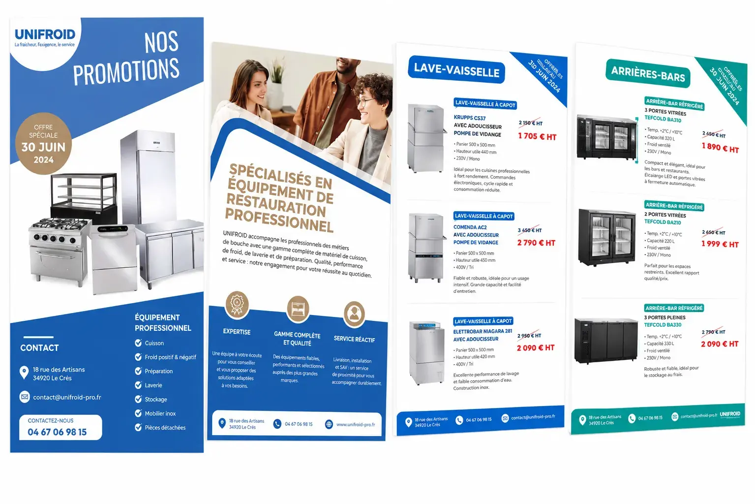 Catalogue d'appareils et équipements de froid Unifroid