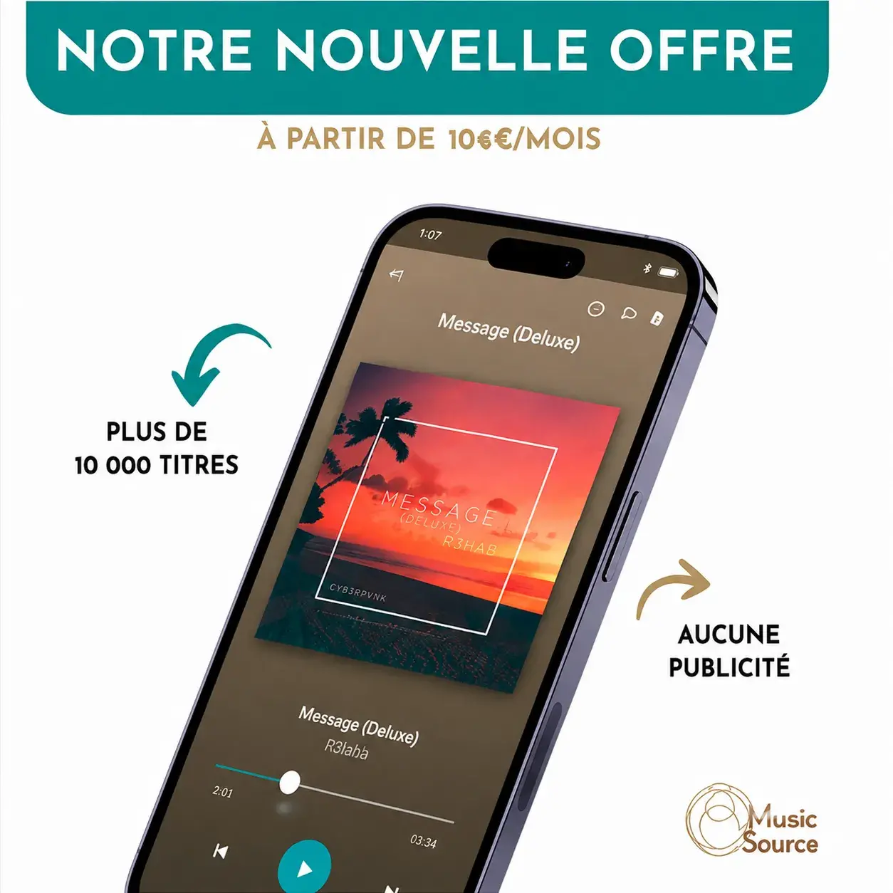 Création community management Music Source