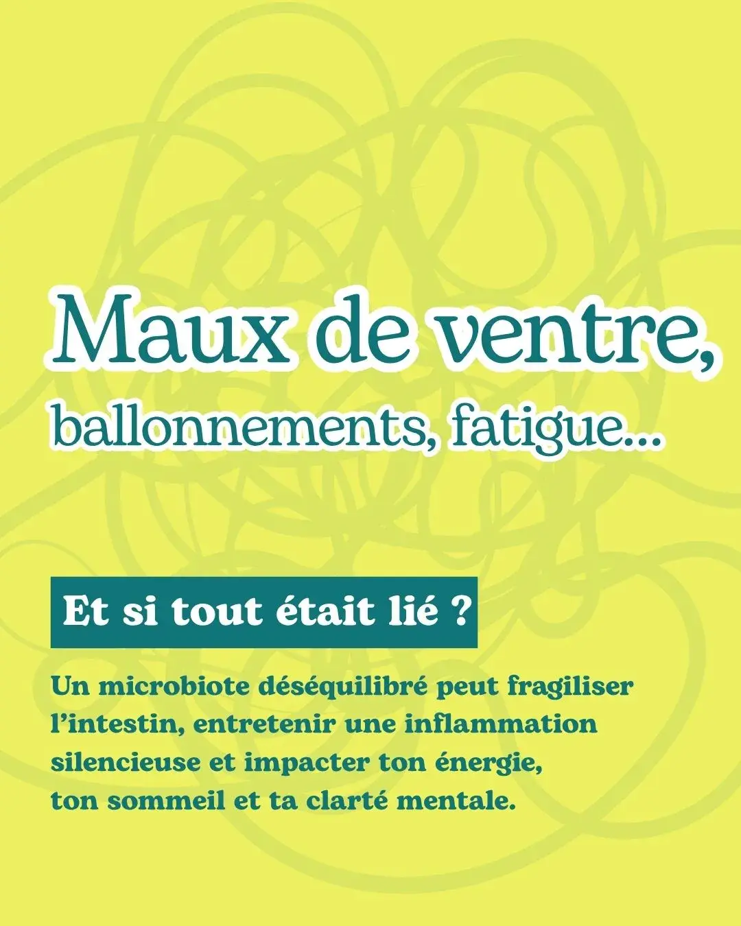 Publication Maux de ventre créée pour Théophile Collas